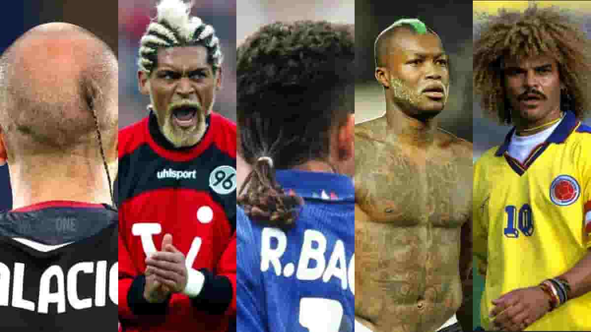 Footballers with some of the weirdest hairstyles
