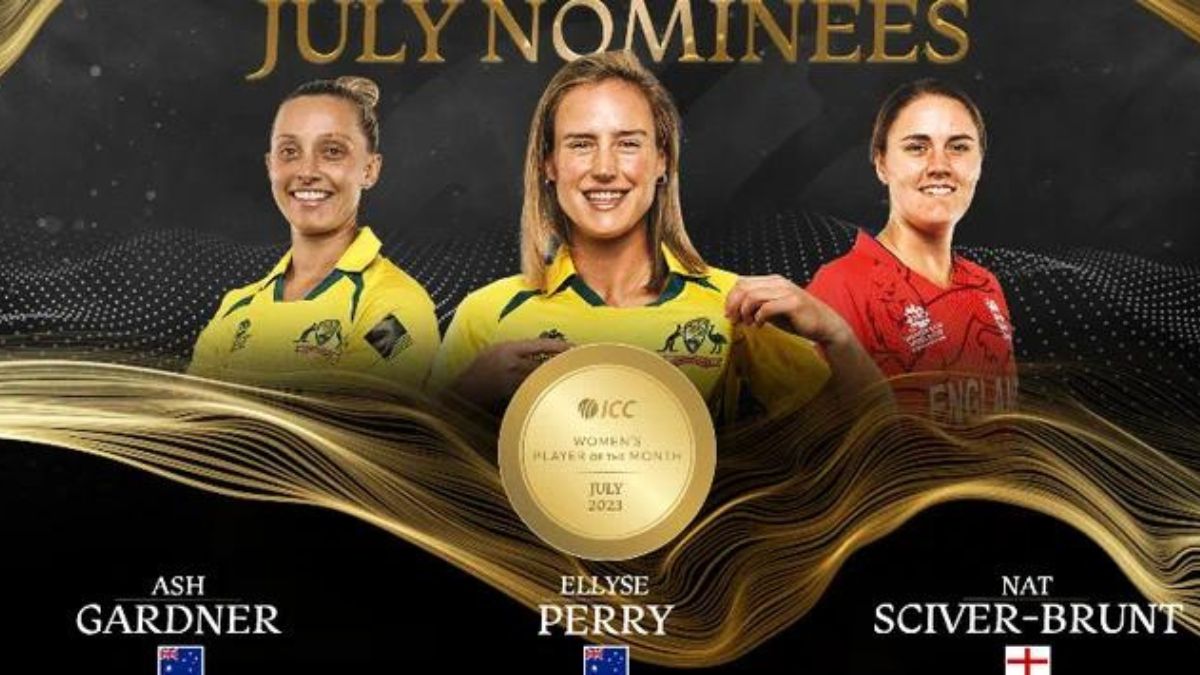 Perry, Gardner, Sciver-Brunt nominated for ICC Women's Player of the Month for July