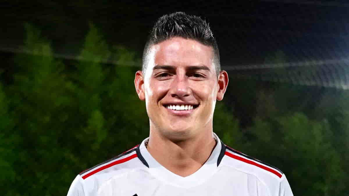 Colombia international James Rodriguez completes Sao Paulo move (pic credit: Sao Paulo FC)