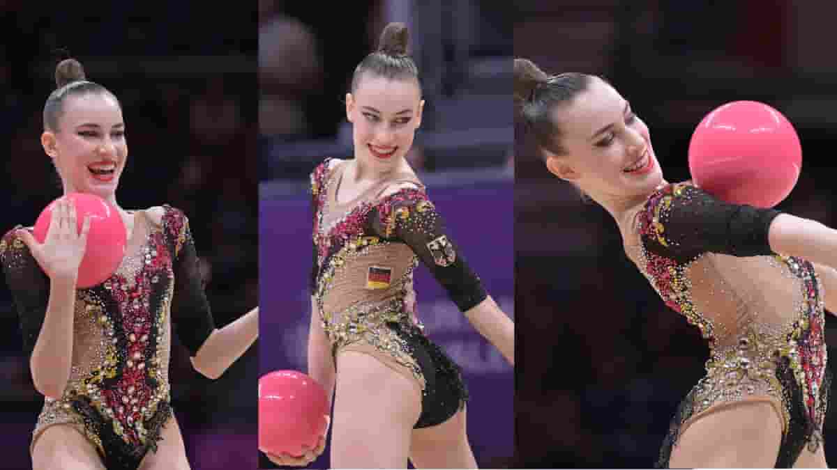 Darja Varfolomeev Shines at World Rhythmic Gymnastics Championships with Dual Gold Wins