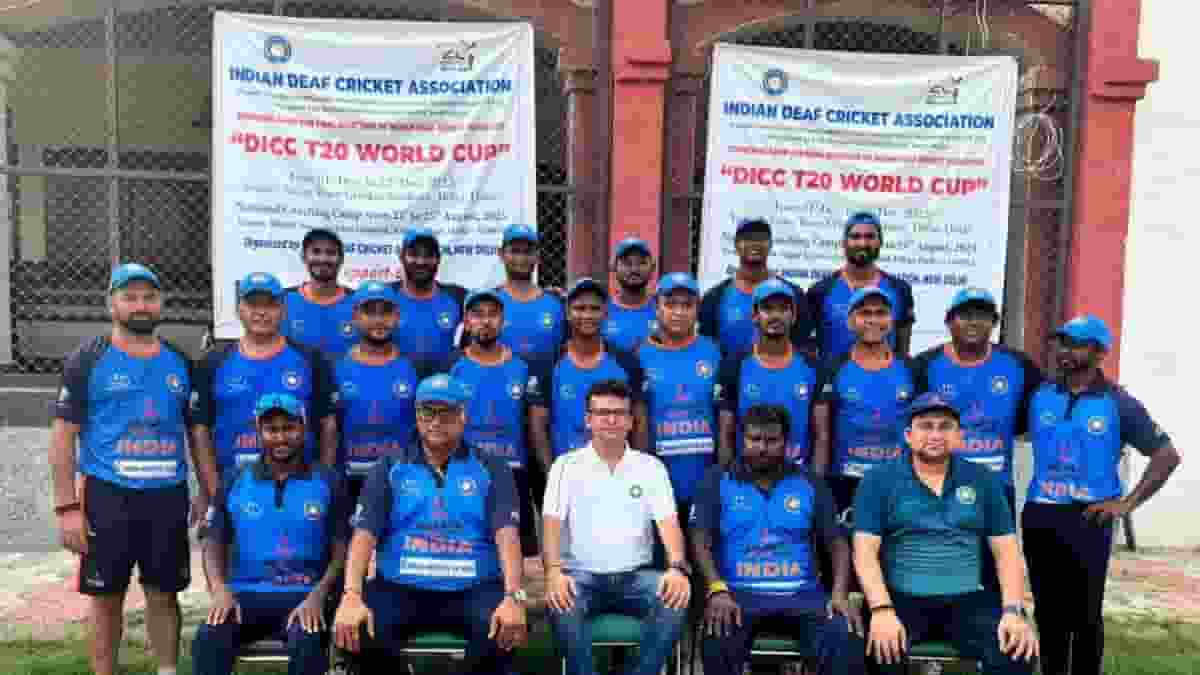 Indian Deaf Cricket Team Announced for DICC T20 World Cup 2023