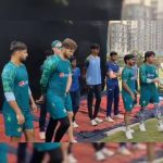 Pakistan Cricket Team Gears Up at Hyderabad Stadium Ahead of World Cup Warm-Up Match