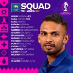 Sri Lanka announces World Cup squad; Chameera and Hasaranga ruled out due to injury