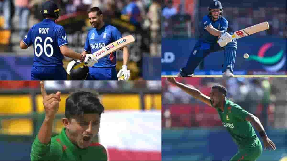 ODI World Cup 2023: England scored 364 runs against Bangladesh