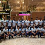 Indian Men's Hockey Team departing after succesfull Asian Games Campaign (Photo Credit: Hockey India)