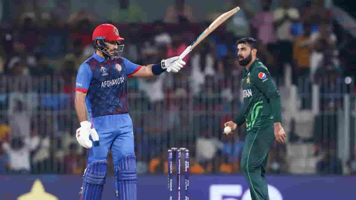 Afghanistan's Dominant Victory Over Pakistan in 22nd Match of ODI World Cup