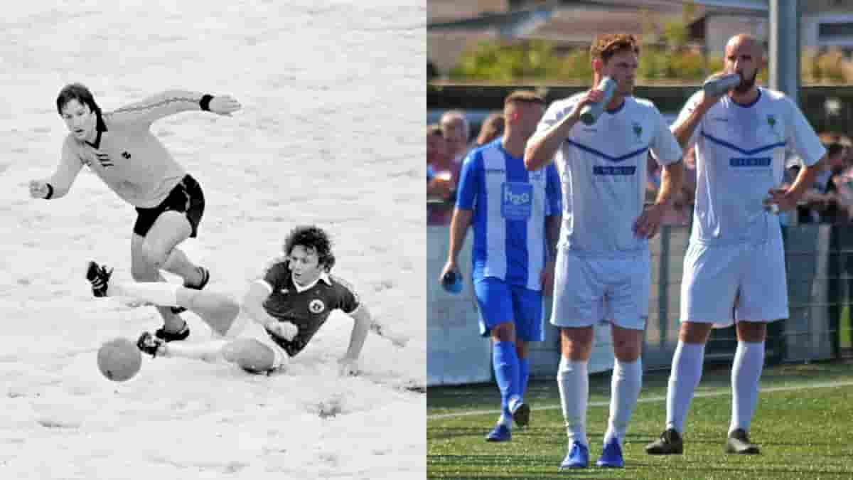 How is football affected by weather conditions?
