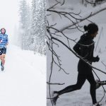 Can running in cold weather result in chest pain?
