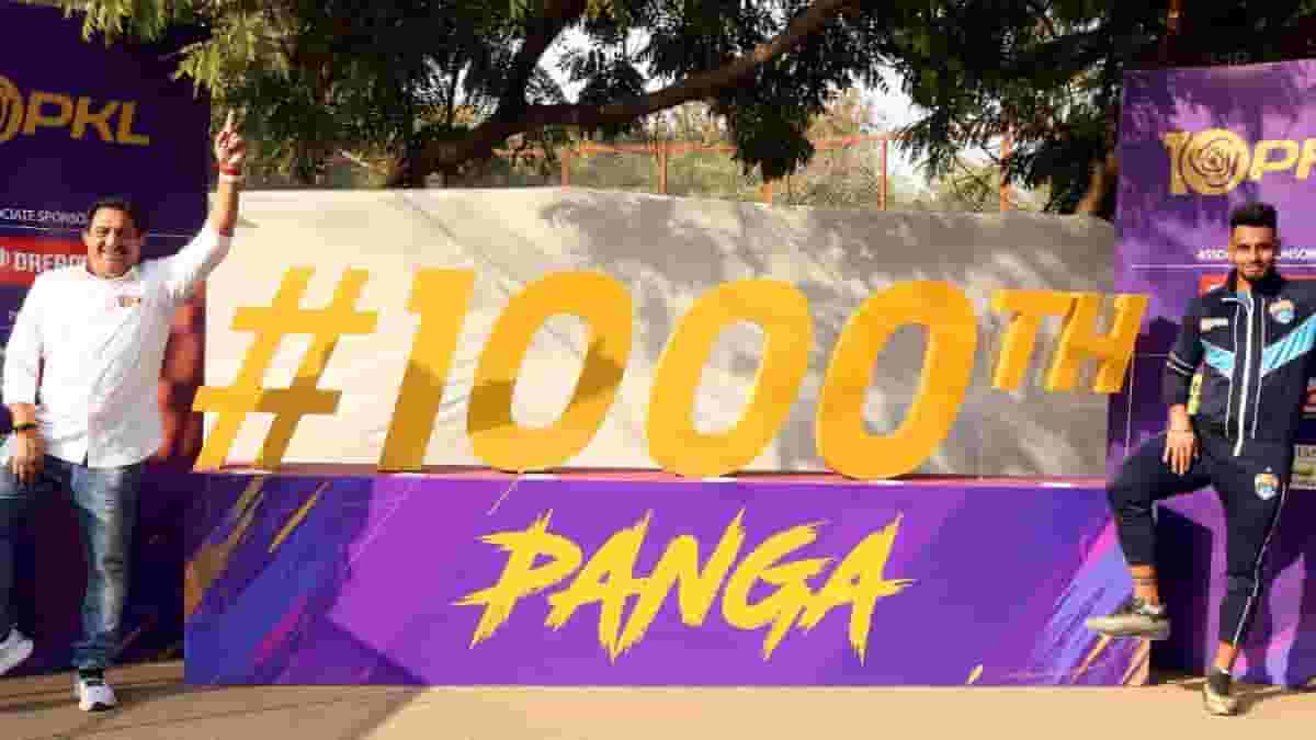 Pro Kabaddi League Marks 1000th Match Milestone