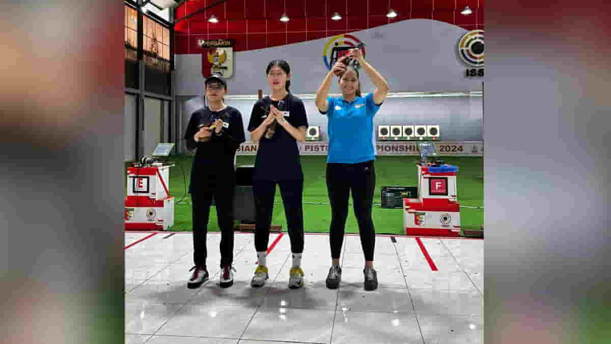 Rhythm Sangwan Clinches Bronze, Secures Historic 16th Olympic Quota for India in Shooting