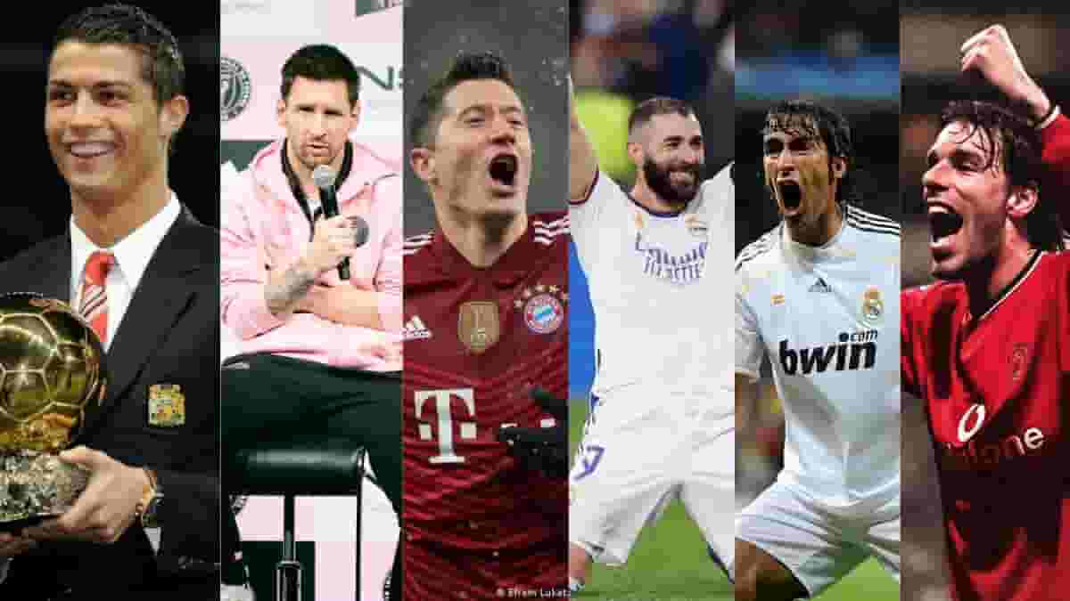 Six Footballers With Most Goals In Champions League