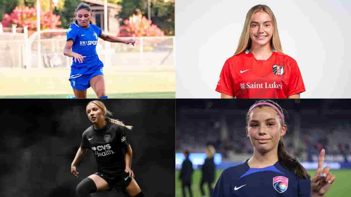 Top five youngest female footballers of 2024 in the world