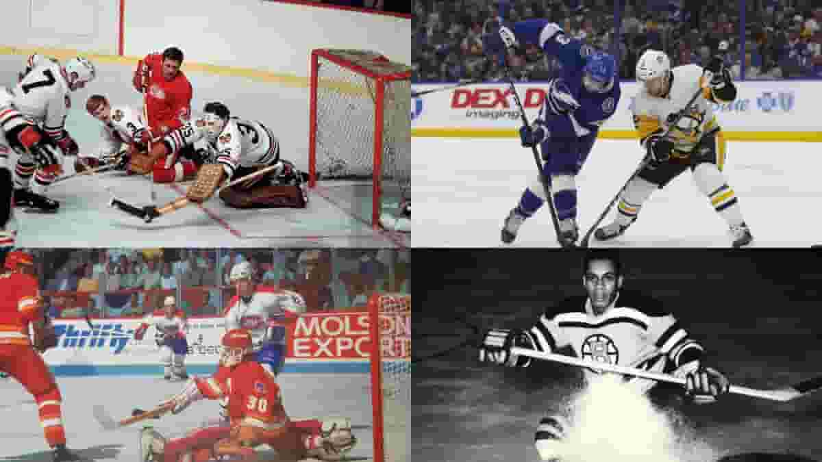 What are the ten most cheerful moments in history of hockey?