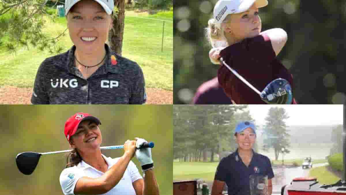 Who are the best female golf players of Canada in 2024