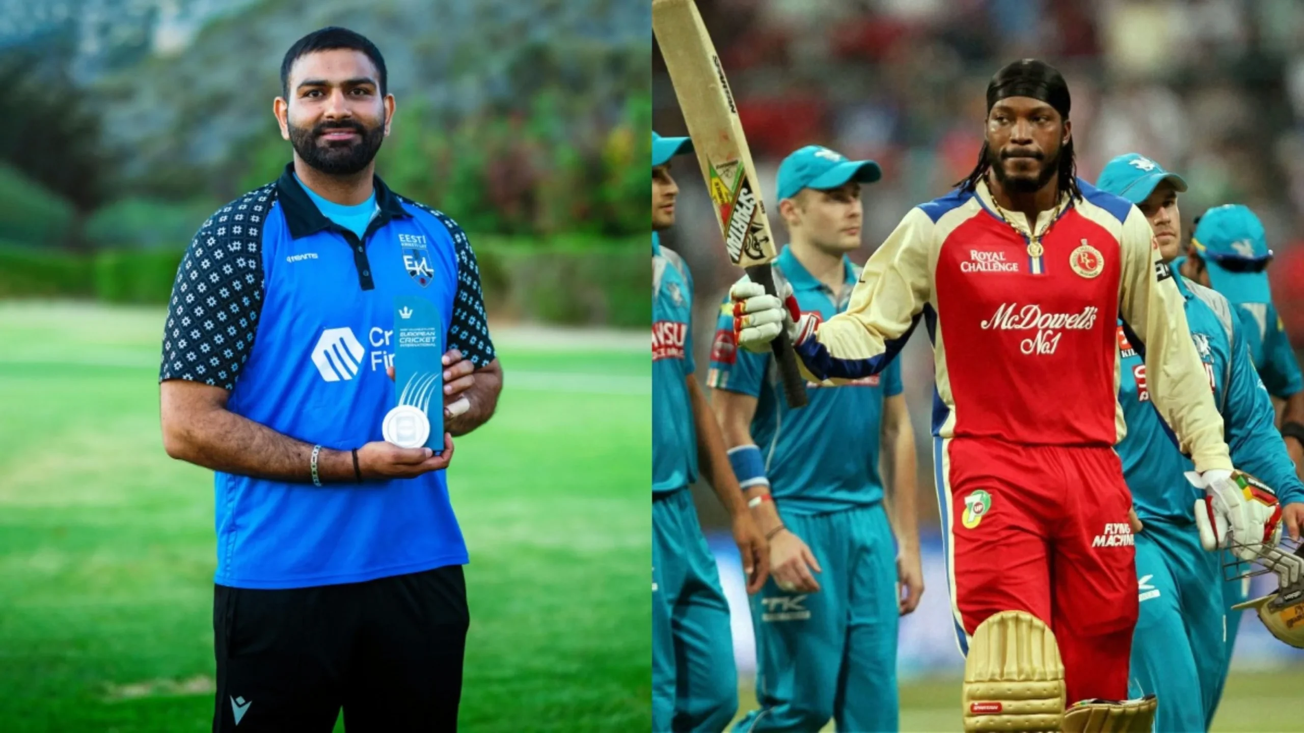 Meet the Indian origin player Sahil Chauhan who broke Chris Gayle's big record