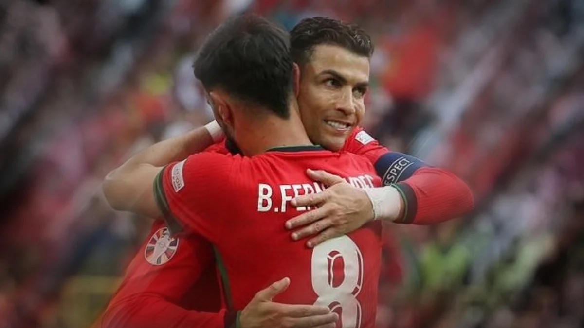 EURO 2024: Cristiano Ronaldo Spotted Wearing Bruno Fernandes' Custom Boots