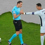 Euro 2024: Ronaldo’s Yellow Card, Poor Refereeing Irks Portugal Fans In Shocking 2-0 Loss Against Georgia