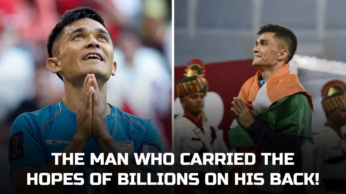 A Tribute To Sunil Chhetri - The Man Who Redefined Indian Football