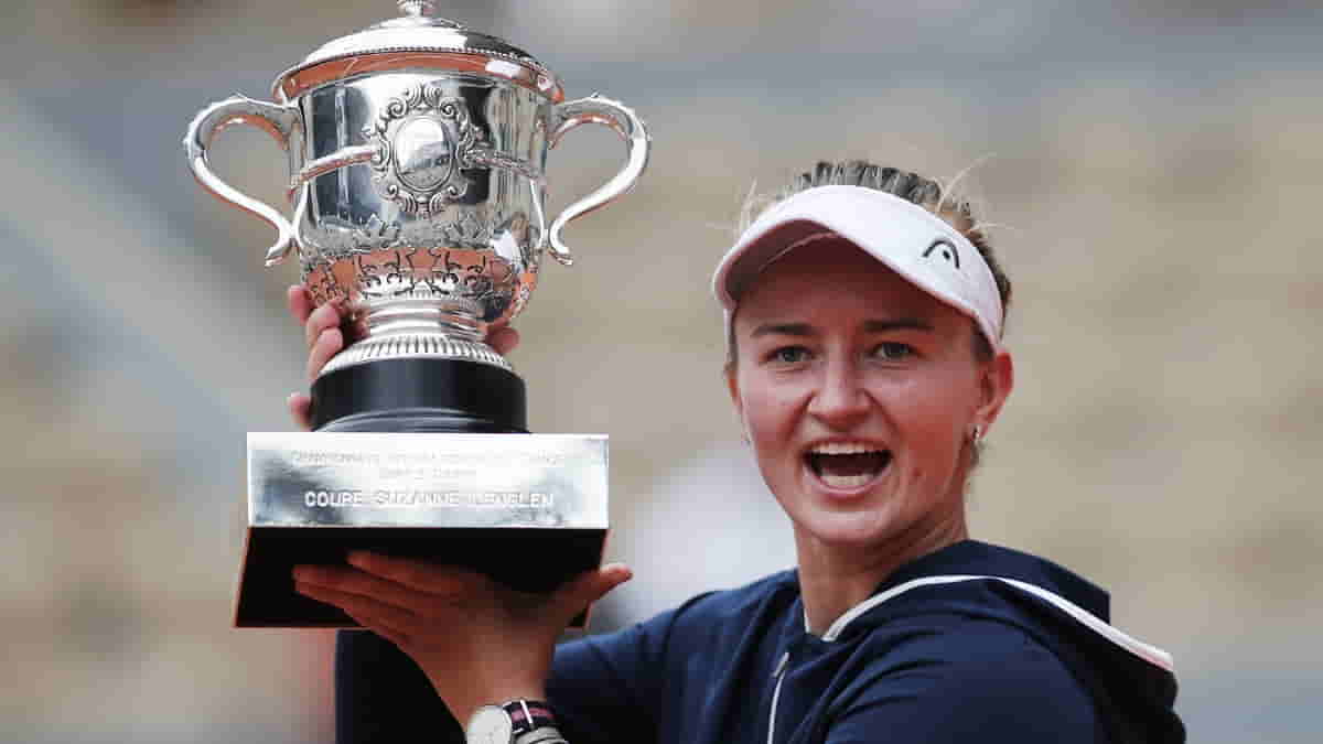 Barbora Krejcikova win first Grand Slam title at the French Open