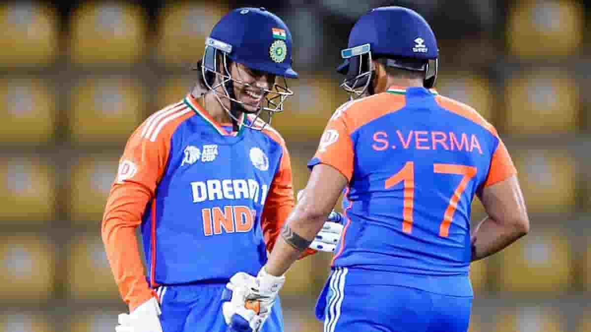 Ind vs Pak Women's Asia Cup 2024: Shafali Verma and Smriti Mandhana in action, leading India to a 7-wicket win.