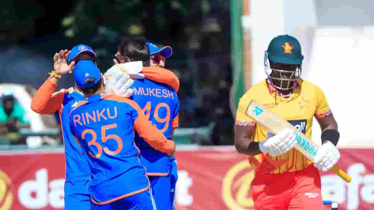 India Clinched Victory Against Zimbabwe in 3rd T20 Match