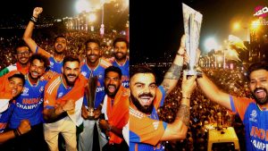 Indian Cricket Team Celebrates T20 World Cup Win with Grand Victory Parade 