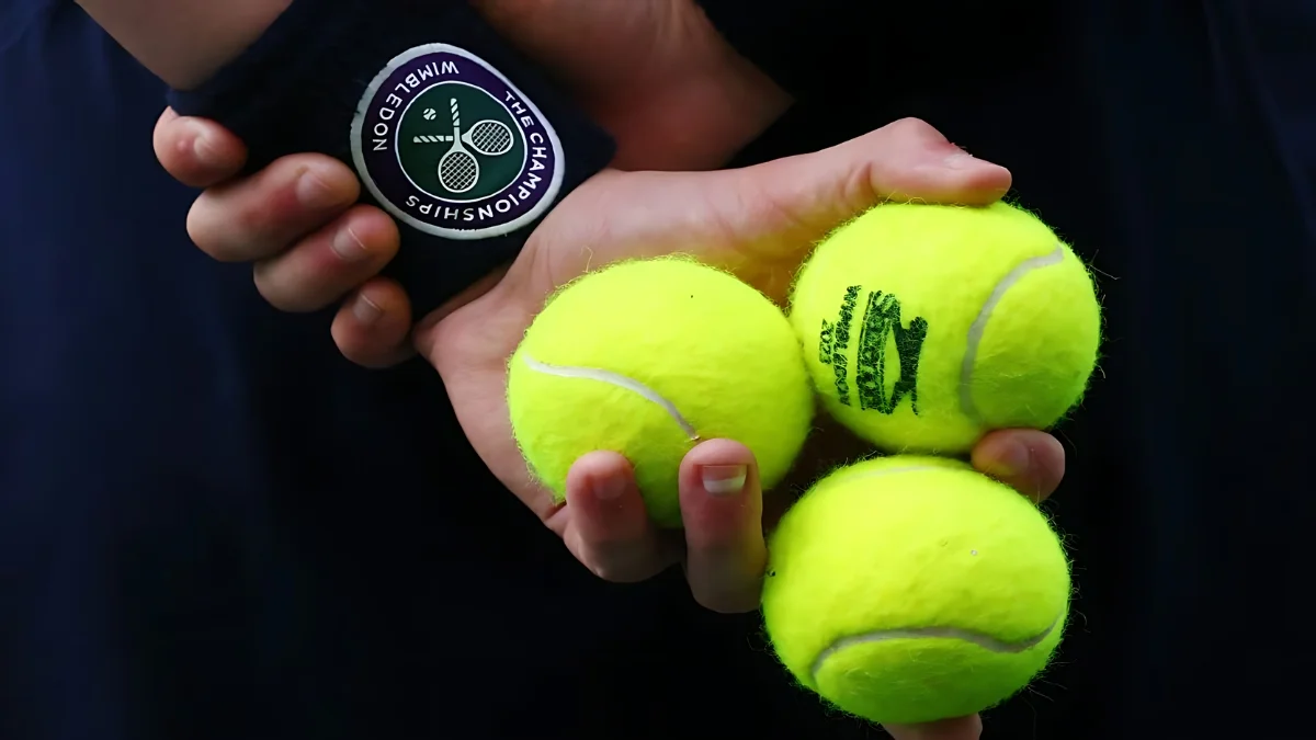 The Balls used at the Wimbledon