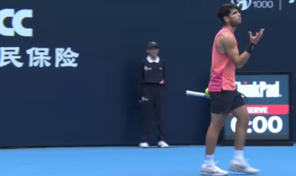 EXPLAINED: "Time Code Violation" In Tennis For Which Carlos Alcaraz Was Reprimanded At China Open 2024