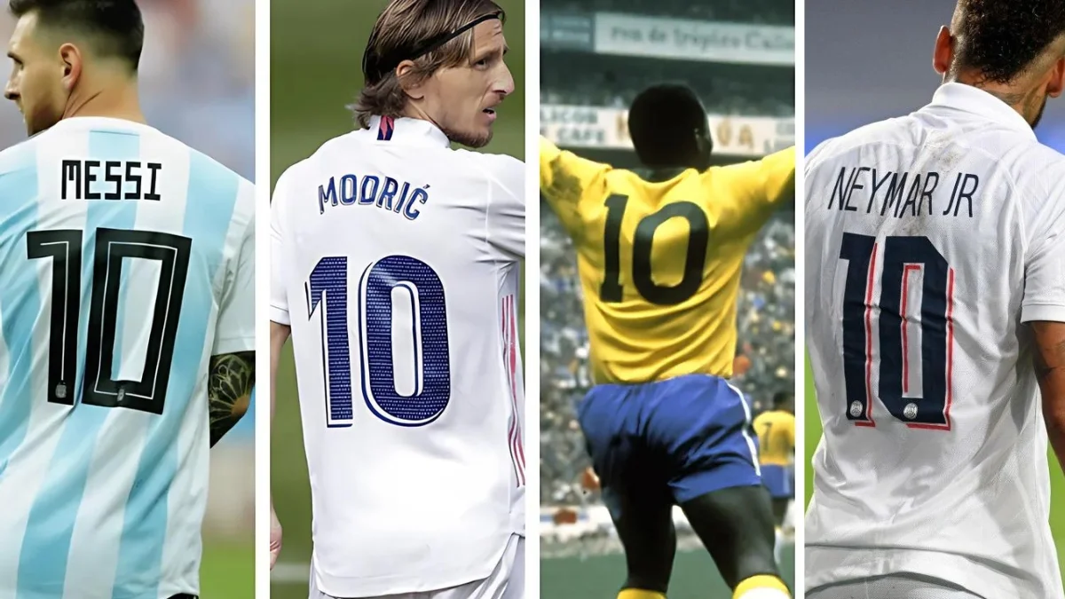 Solving the Mystery: Why do Greatest Football Players Wear Jersey No. 10?