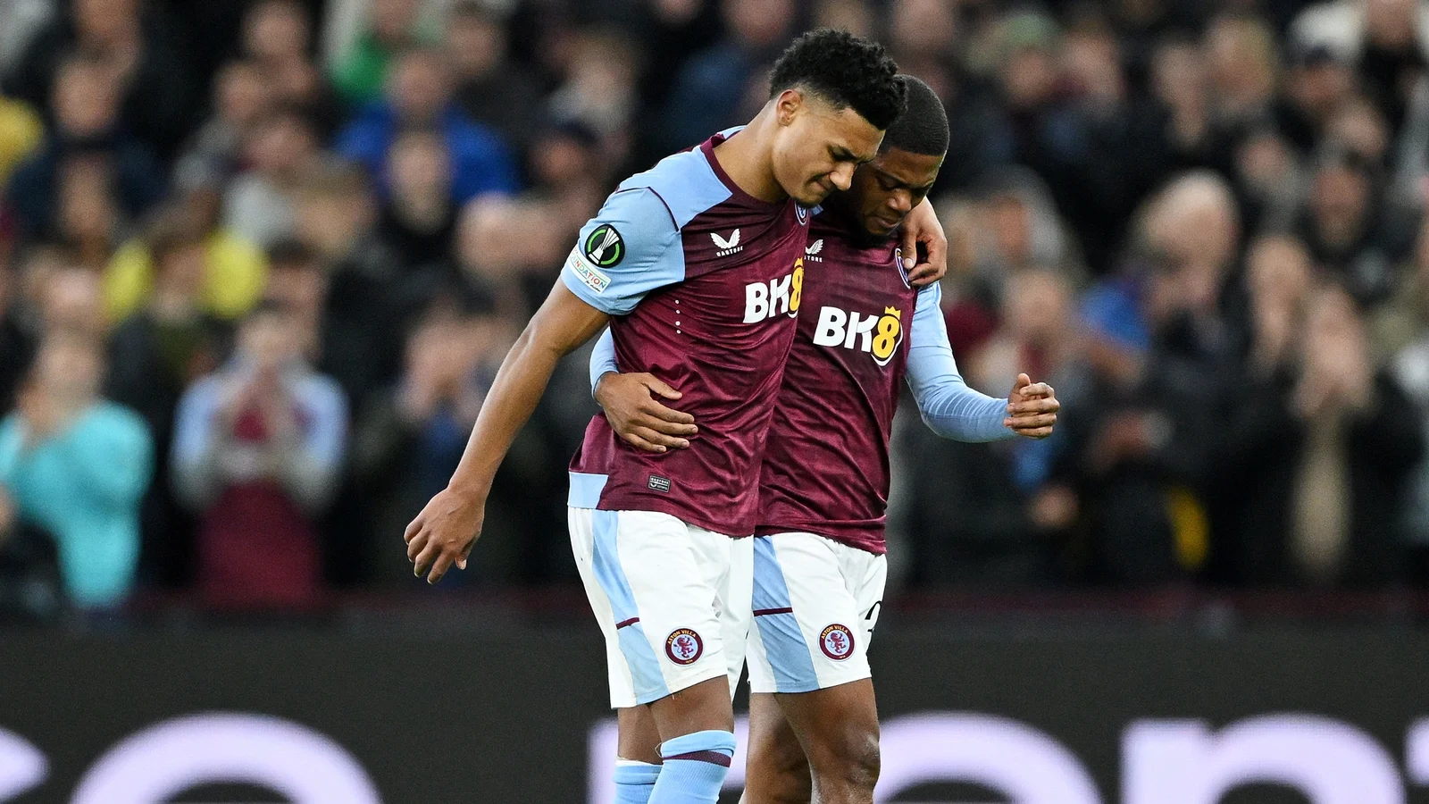 Leon Bailey and Ollie Watkins
