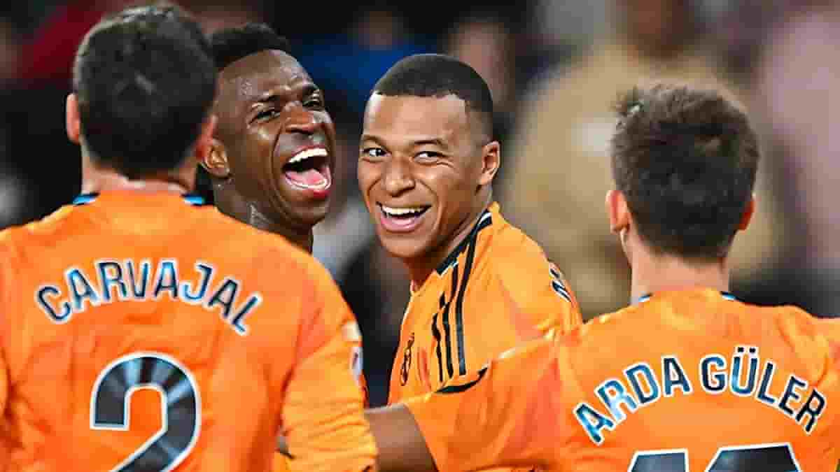 Vinicius And Mbappe Lead Real Madrid To Victory Over Real Sociedad