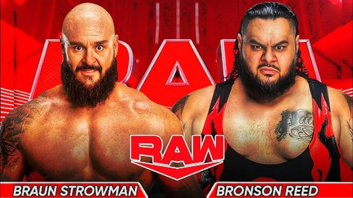 WWE Monster Showdown: Bronson Reed vs. Braun Strowman Announced for Monday Night Raw