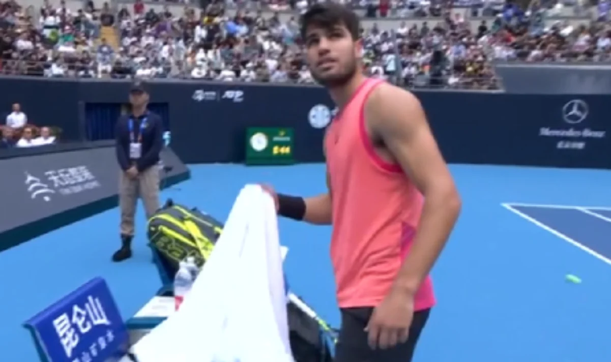 EXPLAINED: "Time Code Violation" In Tennis For Which Carlos Alcaraz Was Reprimanded At China Open 2024