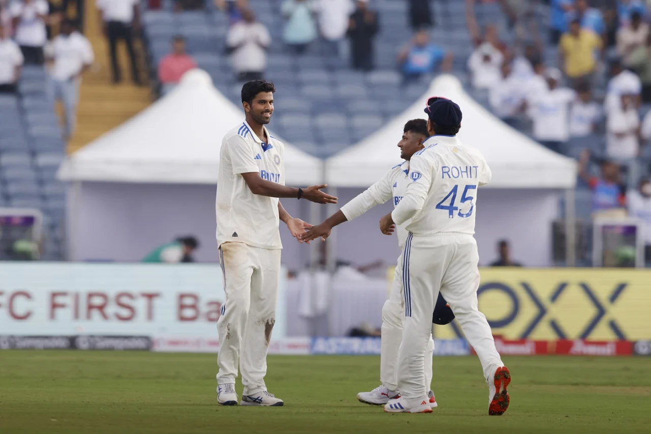Washington Sundar Achieves Great Stats In 2nd Test Of IND vs NZ