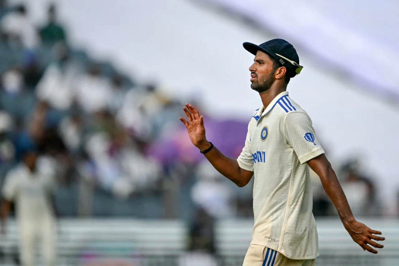 Washington Sundar Achieves Great Stats In 2nd Test Of IND vs NZ