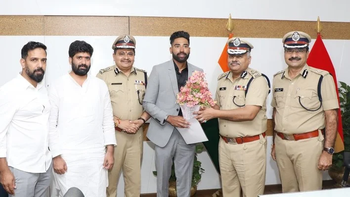 Mohammed Siraj Joins Telangana Police As Deputy Superintendent