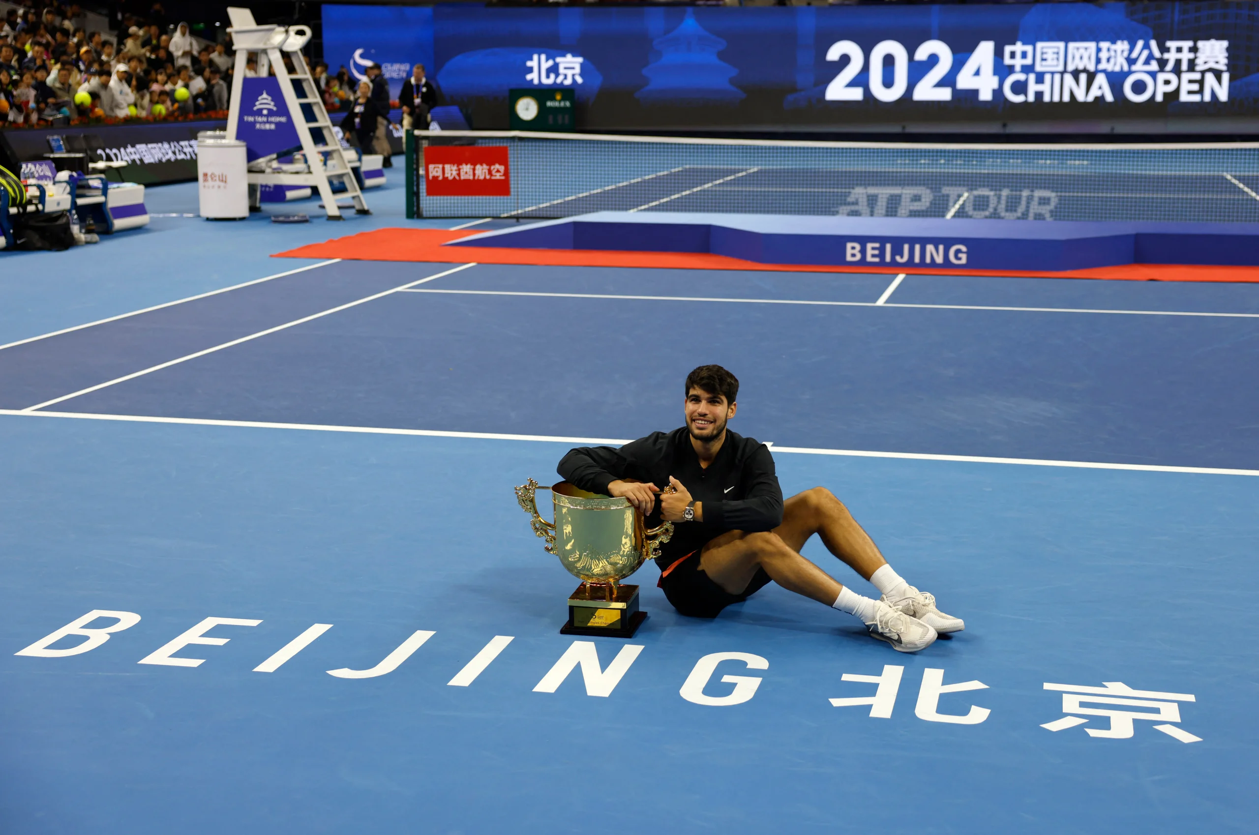 Carlos Alcaraz Pips Jannik Sinner To Win China Open 2024 Title