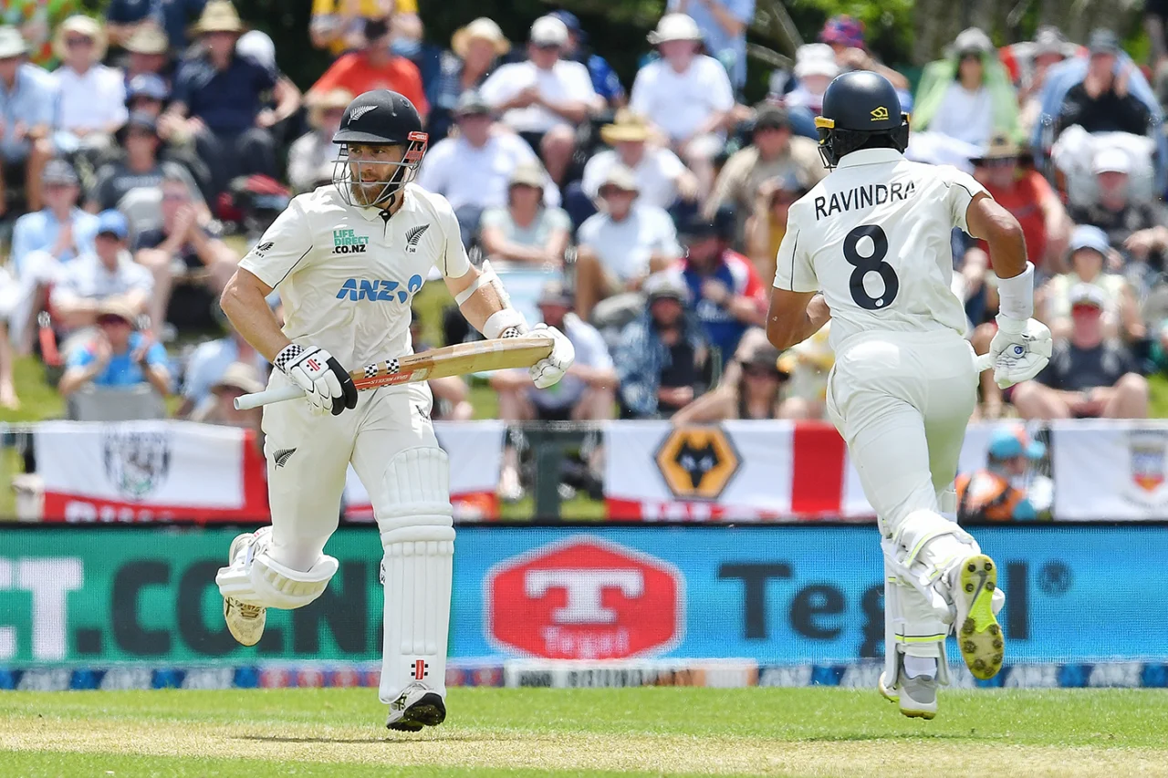 NZ vs ENG: NZ Batters Ended The Days Play With 319 On Board