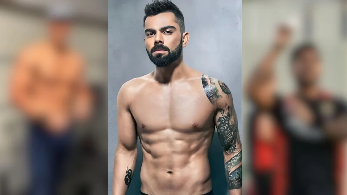 Cricketers following an intense cricket fitness training routine in the gym