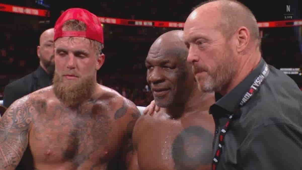 Jake Paul Defeats Mike Tyson In Epic Boxing Bout