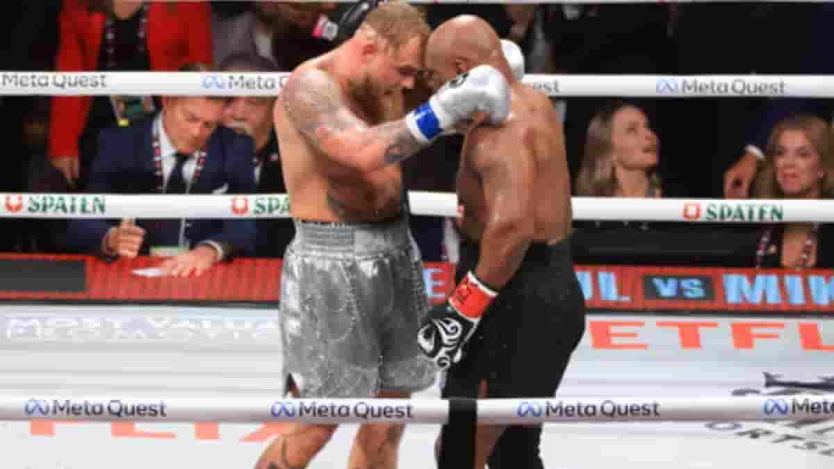 Jake Paul Defeats Mike Tyson In Epic Boxing Bout