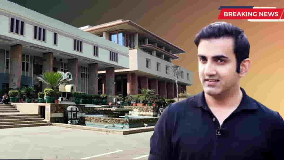 Gautam Gambhir Gets Interim Relief By Hight Court