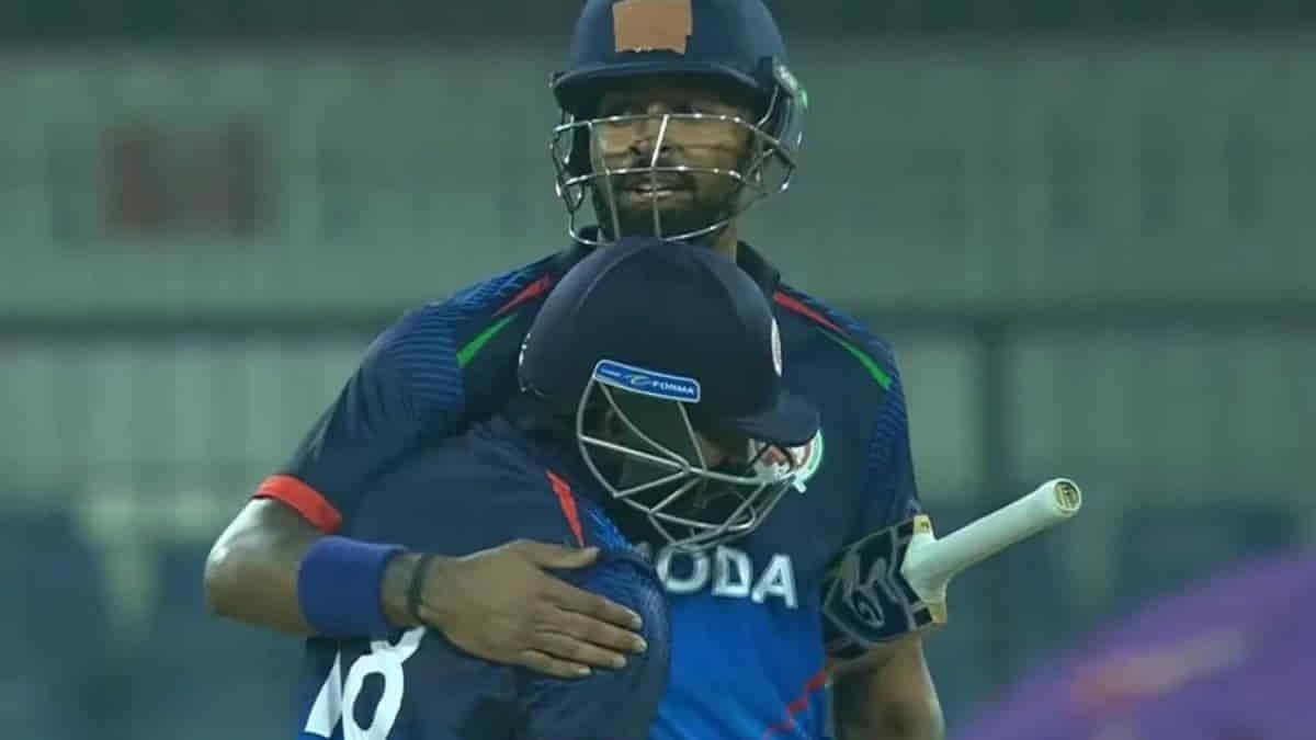 Hardik Pandya Wreaked Havoc By Scoring 74* In Syed Mushtaq Ali Trophy