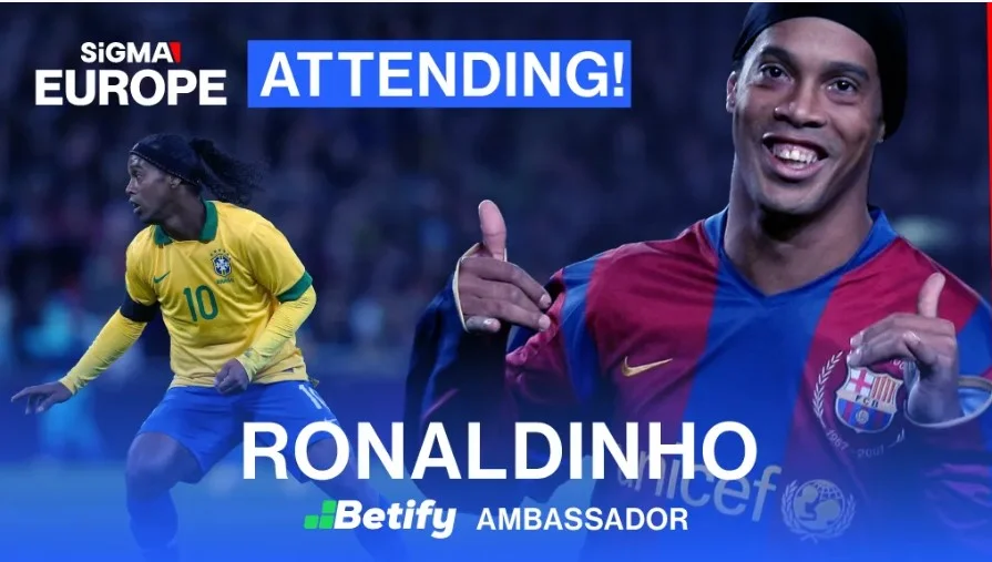 SiGMA Europe 2024 Kicks Off With Brazilian Football Legend Ronaldinho