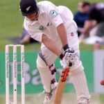 Fast bowler demonstrating how to bowl a yorker in cricket with perfect form and technique
