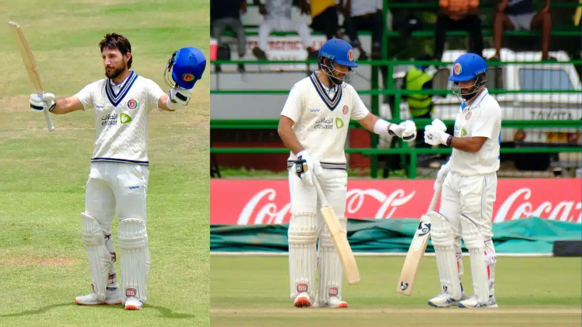 AFG vs ZIM: Rahmat Shah creates history with a double century for Afghanistan in Test against Zimbabwe.