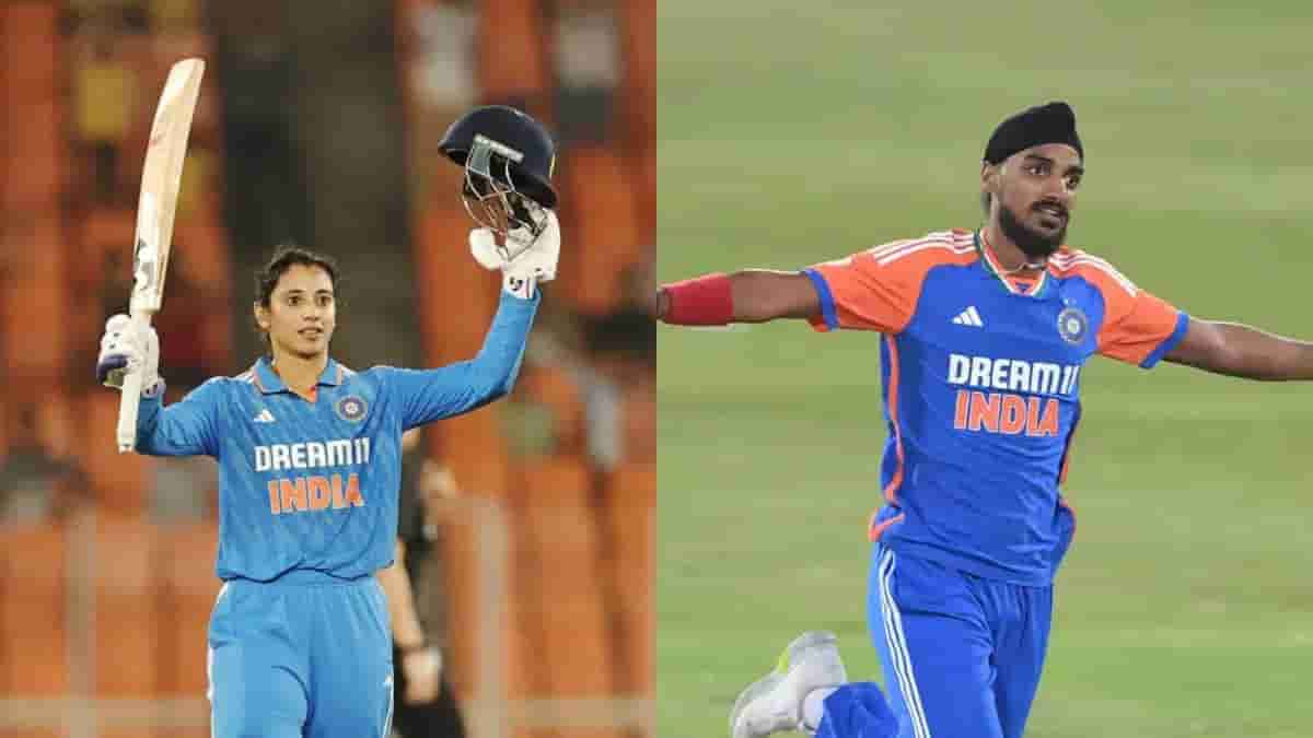 ICC Nominated Arshdeep And Smriti For Player Of The Year
