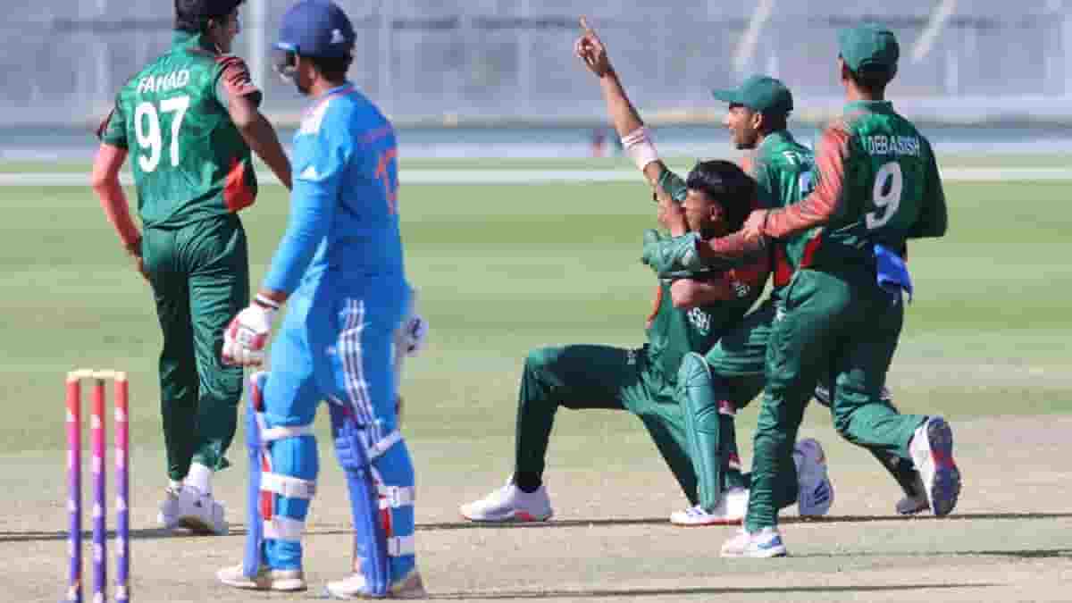 U-19 Asia Cup: Shattered Dream For IND, Glorious Win For BAN