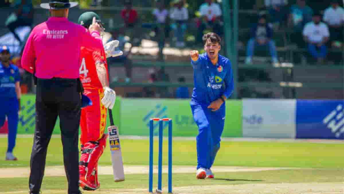 AFG vs ZIM: 5 Wicket Haul By Allah Ghazanfar, Leading AFG To Victory