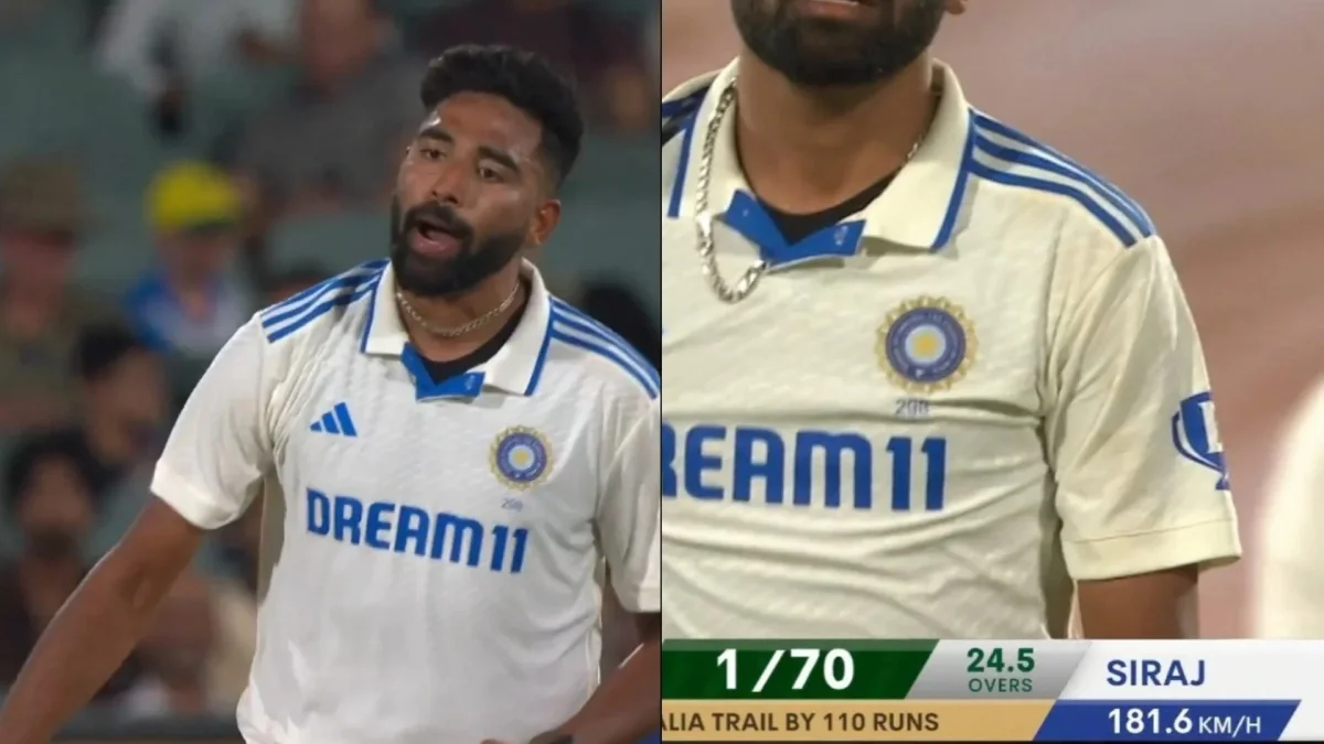 Fact-Check: Mohammed Siraj Bowls 181.6 Kmph Delivery In Adelaide Test